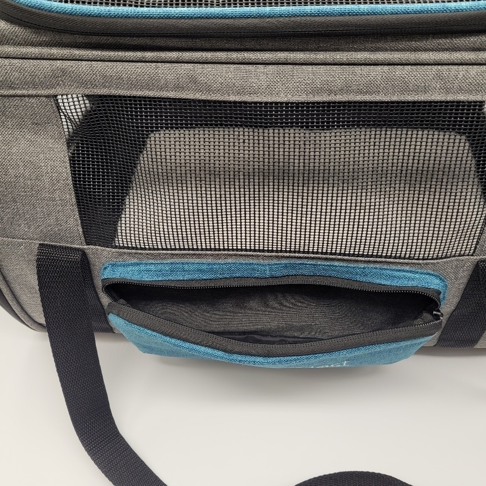 BurgeonNest Cat Carrier for Cats Dogs <20 lbs 17.7"L x 12"W x 12.5"H​​​ - Picture 7 of 9